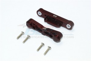 GPM MAK009 ALUMINUM REAR LOWER SUSPENSION MOUNT ARRMA 1/8 KRATON / INFRACTION / LIMITLESS / OUTCAST 6S - Brown - MAK009-BR