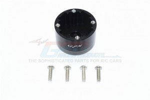 GPM MAK011 ALUMINIUM FRONT/REAR DIFF CASE ARRMA 1/8 KRATON / INFRACTION / LIMITLESS / NOTORIOUS 6S - Black - MAK011-BK