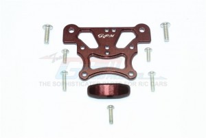 GPM MAK015 ALUMINUM FRONT TOP PLATE ARRMA 1/8 KRATON 6S - Brown - MAK015-BR