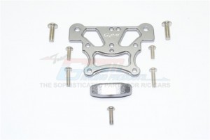 GPM MAK015 ALUMINUM FRONT TOP PLATE ARRMA 1/8 KRATON 6S - Gun silver - MAK015-GS