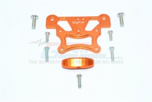 GPM MAK015 ALUMINUM FRONT TOP PLATE ARRMA 1/8 KRATON 6S - Orange - MAK015-OR