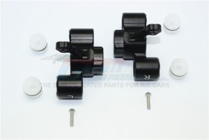 GPM MAK021 ALUMINUM FRONT KNUCKLE ARMS ARRMA 1/8 KRATON / OUTCAST / NOTORIOUS 6S BLX - Black - MAK021-BK