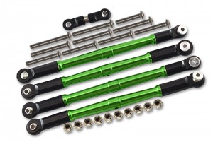 GPM MAK160 ALUMINUM TURNBUCKLES  ARRMA 1/8 KRATON / OUTCAST 6S - Green - MAK160-G-BEBK