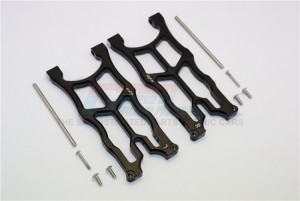 GPM MAN056 ALUMINUM REAR LOWER ARMS  ARRMA 1/8 KRATON 6S - MAN056-BK