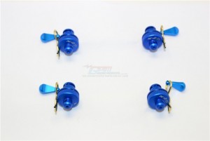 GPM MAN201FR ALUMINIUM FRONT & REAR MAGNETIC BODY MOUNT ARRMA 1/8 KRATON 6S - MAN201FR-B