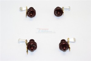 GPM MAN201FR ALUMINIUM FRONT & REAR MAGNETIC BODY MOUNT ARRMA 1/8 KRATON 6S - MAN201FR-BR