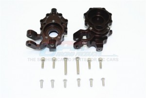 GPM TRX4021B ALUMINUM FRONT KNUCKLE ARMS 1/10 TRX4 DEFENDER TRAIL CRAWLER - TRX4021B-BR