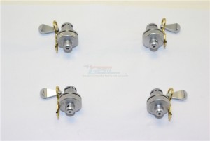 GPM MAN201FR ALUMINIUM FRONT & REAR MAGNETIC BODY MOUNT ARRMA 1/8 KRATON 6S - MAN201FR-GS