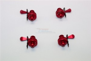 GPM MAN201FR ALUMINIUM FRONT & REAR MAGNETIC BODY MOUNT ARRMA 1/8 KRATON 6S - MAN201FR-R