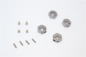 ALLOY HEX ADAPTER TEAM LOSI MINI EIGHT BUGGY - M8010-GS