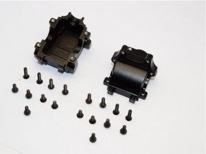 ALLOY FRONT GEAR BOX TEAM LOSI MINI EIGHT BUGGY - M8012-BK