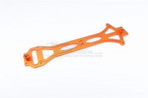 ALLOY UPPER DECK WITH POSTS  TEAM LOSI MINI EIGHT BUGGY - M8014-OR