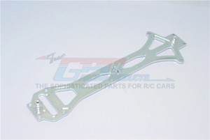 ALLOY UPPER DECK WITH POSTS  TEAM LOSI MINI EIGHT BUGGY - M8014-S