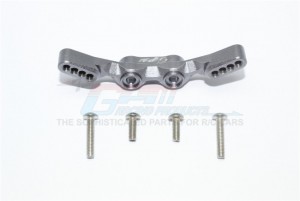 GPM GT028 ALUMINUM FRONT SHOCK TOWERS TRAXXAS 1/10 4WD FORD GT4-TEC 2.0 / 4-TEC 3.0 - 93054-4 - Gun Silver - GT028-GS