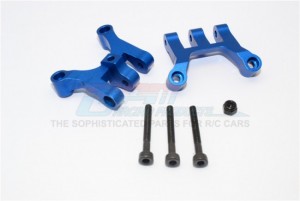 GPM K5013A ALUMINIUM FRONT / REAR GEAR BOX MOUNT 1/10 RC VATERRA K5 BLAZER ASCENDER - Blue - K5013A-B