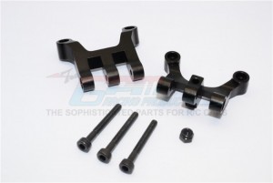 GPM K5013A ALUMINIUM FRONT / REAR GEAR BOX MOUNT 1/10 RC VATERRA K5 BLAZER ASCENDER - K5013A-BK