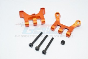 GPM K5013A ALUMINIUM FRONT / REAR GEAR BOX MOUNT 1/10 RC VATERRA K5 BLAZER ASCENDER - Orange - K5013A-OR