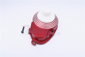 ALUMINIUM CENTER GEAR COVER VATERRA K5 BLAZER ASCENDER - Red - K5038G-R