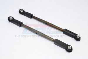 SPRING STEEL 4MM ANTI-THREAD FRONT UPPER  LINK (80MM LONG) VATERRA K5 BLAZER ASCENDER - K5054ST-OC-BEBK