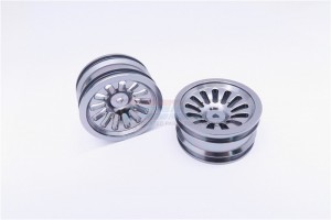 ALUMINIUM FRONT/REAR 13 POLES RIMS VATERRA K5 BLAZER ASCENDER - K5132F/R-OR