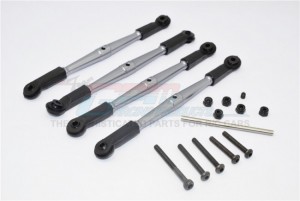 ALUMINIUM FRONT ANTI-THREAD TIE ROD 110MM FOR 308MM WHEELBASE VATERRA K5 BLAZER ASCENDER - K5160/308F-GS-BEBK
