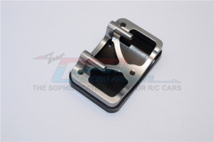ALUMINIUM+PLASTIC FRONT/REAR AXLE PROTECTOR MOUNT VATERRA K5 BLAZER ASCENDER - Gun silver - K5168F/R-GS