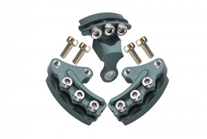 GPM KM007 ALUMINIUM BRAKE ROTOR MOUNT 1/8 RC KYOSHO MOTORCYCLE BIKE - KM007-GS