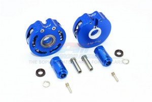 GPM TRX4023D ALUMINUM PENDULUM WHEEL KNUCKLE AXLE WEIGHT + 21MM HEX ADAPTER 1/10 TRX4 DEFENDER TRAIL CRAWLER - Blue - TRX4023D-B