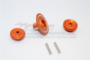 ALUMINIUM WHEEL GEAR ASSEMBLY (52T+53T+55T) KYOSHO MOTORCYCLE - KM1000-OR