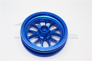 GPM KM628/6R ALUMINIUM REAR WHEEL (6 SPOKE) KYOSHO MOTORCYCLE - Blue - KM628/6R-B