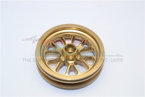 GPM KM628/6R ALUMINIUM REAR WHEEL (6 SPOKE) KYOSHO MOTORCYCLE - KM628/6R-TIT