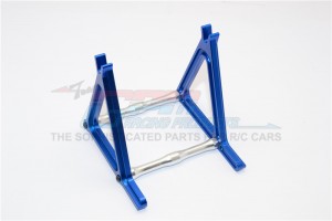 GPM KM888 ALUMINIUM REAR WHEEL HOLDER KYOSHO MOTORCYCLE - Blue - KM888-B