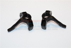 GPM KXS021 ALUMINIUM FRONT KNUCKLE ARM  THUNDER TIGER KAISER XS - KXS021-BK