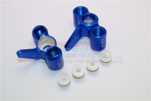 GPM KG021 ALUMINUM FRONT KNUCKLE ARM WITH DELRIN COLLARS THUNDER TIGER TRUCK MT4-G5 6406F - KG021-B
