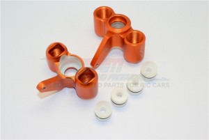 GPM KG021 ALUMINUM FRONT KNUCKLE ARM WITH DELRIN COLLARS THUNDER TIGER TRUCK MT4-G5 6406F - KG021-OR