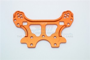 ALUMINUM FRONT ADJUSTABLE DAMPER TOWER- THUNDER TIGER TRUCK MT4-G5 6406F - KG028-OR