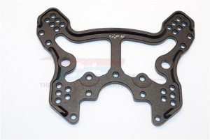 ALUMINUM REAR ADJUSTABLE DAMPER TOWER THUNDER TIGER TRUCK MT4-G5 6406F - KG030-BK