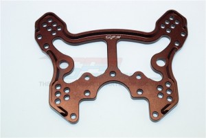 ALUMINUM REAR ADJUSTABLE DAMPER TOWER THUNDER TIGER TRUCK MT4-G5 6406F - KG030-BR