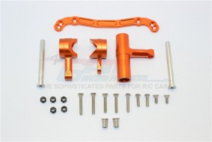 Alloy Steering Assembly THUNDER TIGER TRUCK MT4-G5 6406F - Orange - KG048-OR