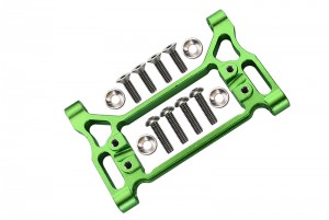 GPM TRX4024 ALUMINUM FRONT SERVO MOUNT 1/10 TRX4 DEFENDER TRAIL CRAWLER - Green - TRX4024-G