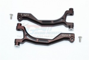 ALUMINUM FRONT UPPER ARMS THUNDER TIGER TRUCK MT4-G5 6406F - KG054-BR