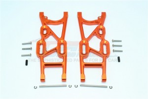 ALUMINUM REAR LOWER ARMS THUNDER TIGER TRUCK MT4-G5 6406F - KG056-OR