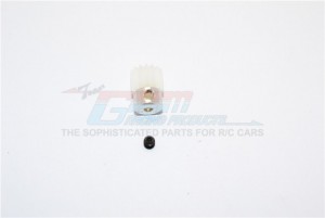 GPM DMIF015T DELRIN MOTOR GEAR (15T) KYOSHO MINI INFERNO - DMIF015T-S