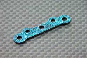 GRAPHITE FRONT ARM PLATE FOR FRONT GEAR BOX KYOSHO MINI INFERNO - GMIF008BF-B