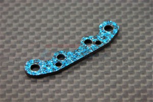 GRAPHITE FRONT ARM PLATE FOR REAR GEAR  BOX KYOSHO MINI INFERNO - GMIF009BF-B
