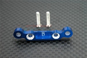 GPM MIF009R/B ALLOY REAR ARM BULK (2 DEG) FOR REAR GEAR  BOX  KYOSHO MINI INFERNO - MIF009R/B-B