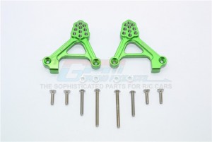 ALUMINUM ADJUSTABLE REAR DAMPER MOUNT 1/10 TRX4 DEFENDER TRAIL CRAWLER - Green - TRX4030-G