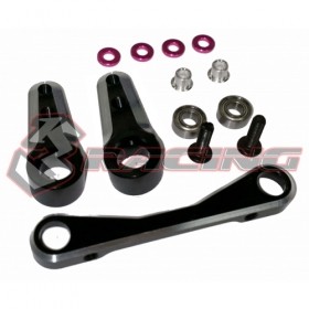 3RACING CAC-317 Aluminum Steering Track for 1/10 RC Cactus Buggy - CAC-317