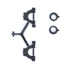 3RACING SAK-D404 Bulkhead For SAKURA D4 AWD RWD DRIFT CAR - SAK-D404