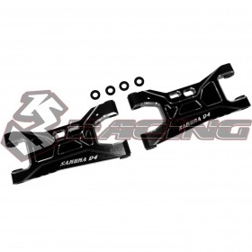 3RACING SAK-D4805 Aluminum Rear Lower Suspension For 1/10 RC SAKURA D4 AWD RWD DRIFT CAR - SAK-D4805/BK